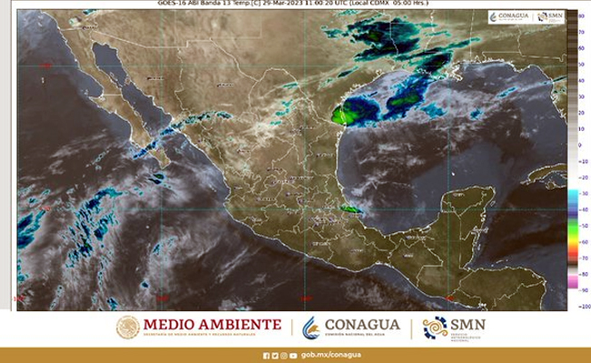 ¡No olvides el paraguas!: se esperan lluvias por el frente frío 46