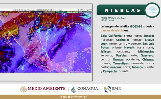 ¡Toma precauciones!: frío al noroeste y calor en el resto del país