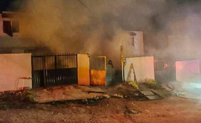 Muere una familia al incendiarse su vivienda en Pachuca