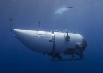 Así es Titán, el submarino que desapareció durante expedición para ver los restos del Titanic