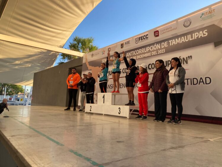 Participa Contraloría Gubernamental en la carrera 5k contra la corrupción