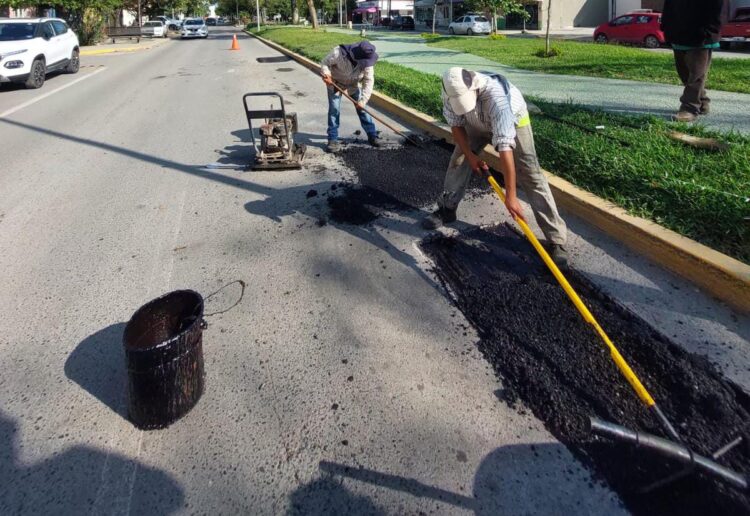 Retoma Municipio Victoria programa de bacheo