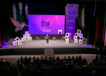 Rinde María de Villarreal su primer informe de actividades al frente del Sistema DIF Tamaulipas