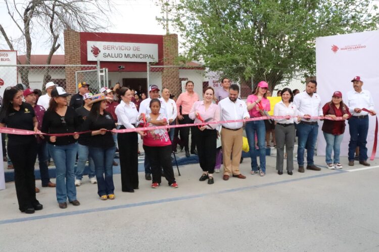 Carmen Lilia Canturosas entrega moderno Dispensario Médico en Nuevo Laredo