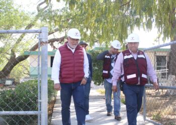 Revisa Obras Públicas trabajos de rehabilitación de Centros de Salud en Antiguo Morelos