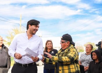 Mejora bienestar de familias pavimentación de 4.6 MDP del Gobierno de Carlos Peña Ortiz