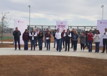 Entrega Carmen Lilia más vialidades y espacios recreativos al poniente de Nuevo Laredo
