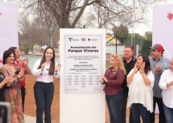 Abarrotan familias neolaredenses el renovado Parque Viveros en fin de semana