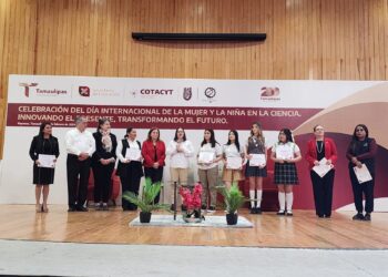Alumnas destacadas de CONALEP Matamoros comparten su experiencia en evento internacional de ciencia