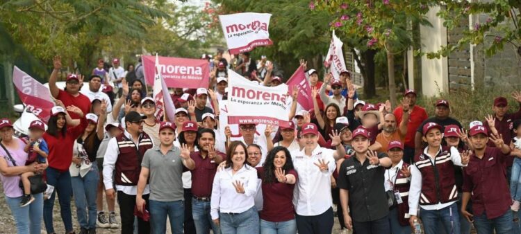 Con el pueblo, Morena en Ciudad Victoria avanza: Olga Sosa