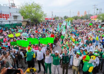 Desde Reynosa con Maki y Eugenio la 4T se Pinta de Verde