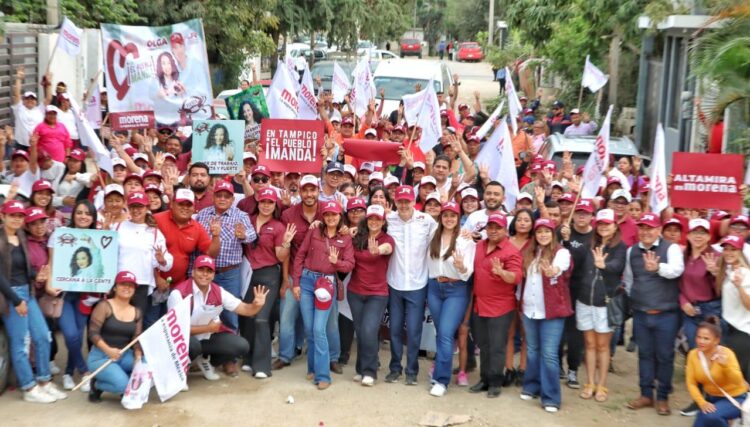 En Altamira la Cuarta Transformación llegó para quedarse: Olga Sosa
