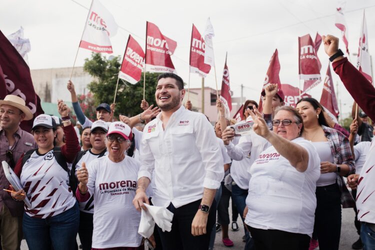 Venimos con todo y a trabajar por los Matamorenses: Beto Granados