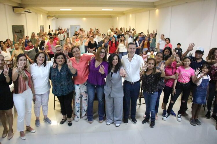 Trabajaremos de la mano para impulsar la igualdad sustantiva, asegura Olga Sosa a mujeres en Victoria