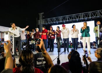 Impulsa Maki Ortiz candidaturas de Carlos Peña Ortiz para alcalde, y diputados