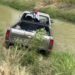 Accidente en Reynosa: Camioneta cae al agua, conductor resulta lesionado