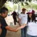 En Güemez las candidatas de Morena, Olga Sosa y Yesenia Sánchez, promueven el bienestar de las familias