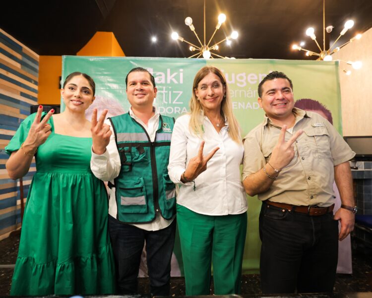 Apoyan comerciantes y emprendedores de Madero a Maki Esther Ortiz Domínguez