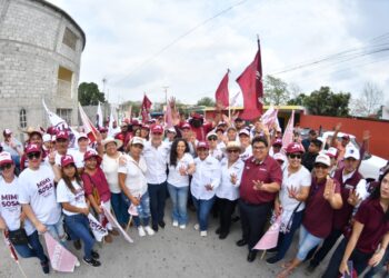 En Aldama el pueblo respalda a Olga Sosa y Mimí Sosa de Morena, la transformación tiene rostro de mujer