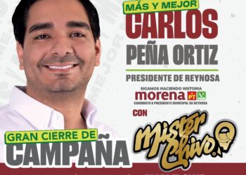Ya Ganamos, Ven y Celebra el Gran Triunfo de Carlos Peña Ortiz, este Viernes 24 de Mayo en la Colonia El Olmo