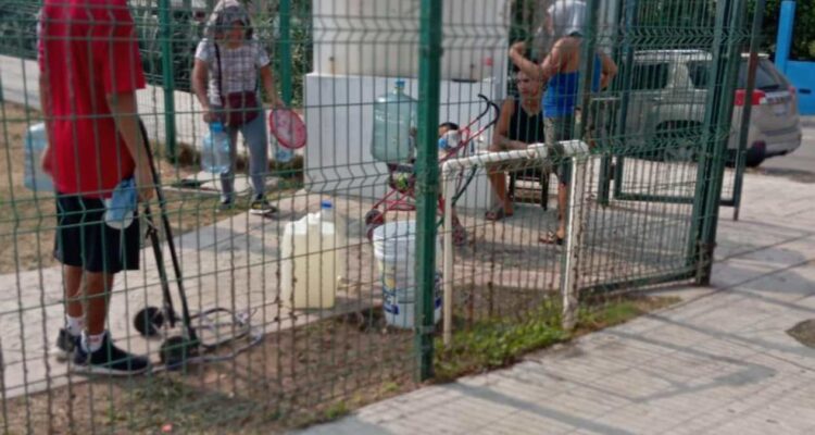 Tampico sin agua