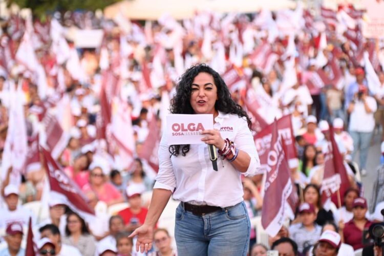 En González ganaremos con Morena para apoyar a Miguel Zúñiga desde el Senado: Olga Sosa