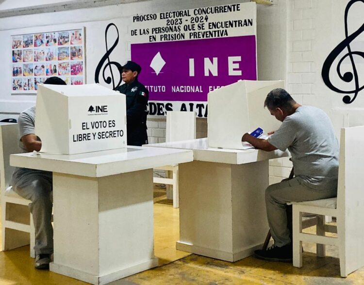 Inicia en CEDES Altamira votación de PPLs en Prisión Preventiva