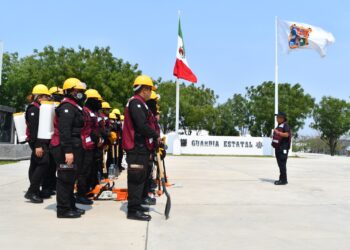 Plan Tamaulipas de la SSPT acude en atención a incendio forestal en ‘’La Chona’’