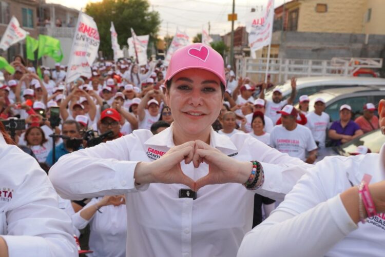 “Ganamos Nuevo Laredo, y este 2 de junio lo vamos a confirmar”: Carmen Lilia Canturosas