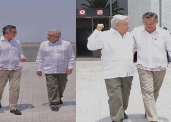 Revisan AMLO y Américo avances del IMSS-Bienestar en Tamaulipas