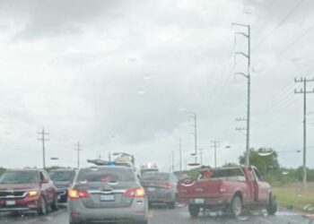 Tres Lesionados en Aparatoso Choque en Reynosa