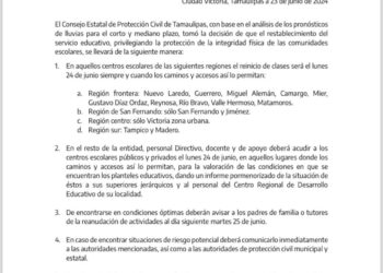 Suspenden retorno a clases en 28 municipios