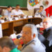la Reunión de Gabinete, el presidente municipal de Victoria Eduardo Gattás Báez