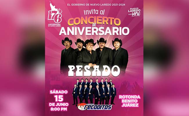 Anuncia Carmen Lilia festejo de Aniversario de Nuevo Laredo