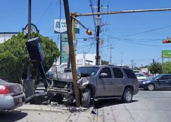 Persecución en La Cañada Termina en Choque en Reynosa