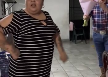 Rocío corre a payaso que le llevaba flores al estilo “El Patrón” en Tampico