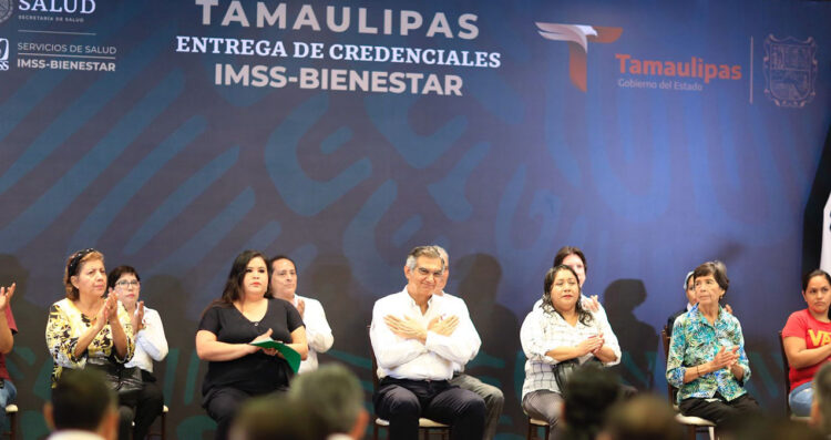 Tamaulipas se sumó al inicio del programa de entrega de credenciales del IMSS-Bienestar