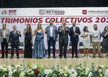 Unió Alcalde Carlos Peña Ortiz a 148 parejas en Matrimonios Colectivos