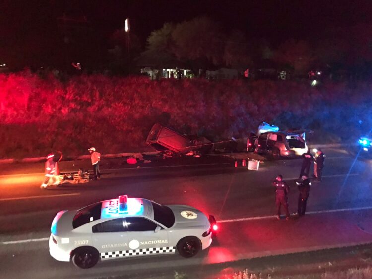 Cinco muertos y varios heridos tras choque en la Carretera Victoria a Monterrey