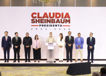 Presenta Américo a Sheinbaum y su gabinete los proyectos estratégicos de Tamaulipas
