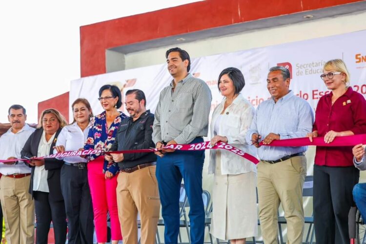 Declaró Carlos Peña Ortiz inaugurado ciclo escolar 2024-2025 en Reynosa