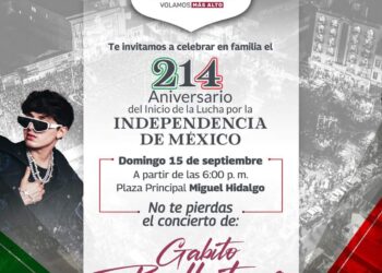 Celebrará Reynosa el 214 Aniversario del Inicio de la Lucha por la Independencia de México