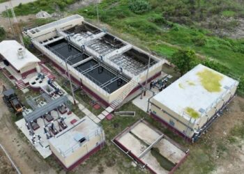 Concluye Secretaría de Obras Públicas rehabilitación de Planta de Aguas Residuales en Altamira