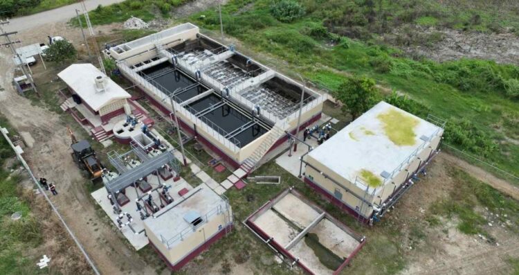 Concluye Secretaría de Obras Públicas rehabilitación de Planta de Aguas Residuales en Altamira