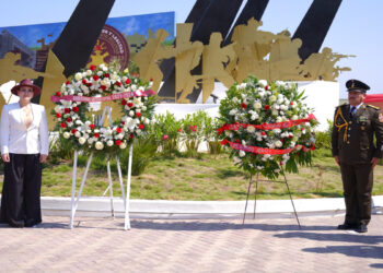 Encabeza Alcaldesa Carmen Lilia Canturosas Conmemoración del 177 Aniversario de la Gesta Heroica de los Niños Héroes