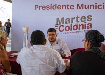 Arranca el programa Martes en tu Colonia en Ampliación Solidaridad en Matamoros 