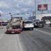 Accidente en Reynosa: Conductores eufóricos vuelcan y huyen tras choque