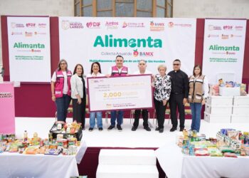 Se unen Gobierno Municipal de Nuevo Laredo y sistema DIF a ‘campaña alimenta’ con tres toneladas de ayuda