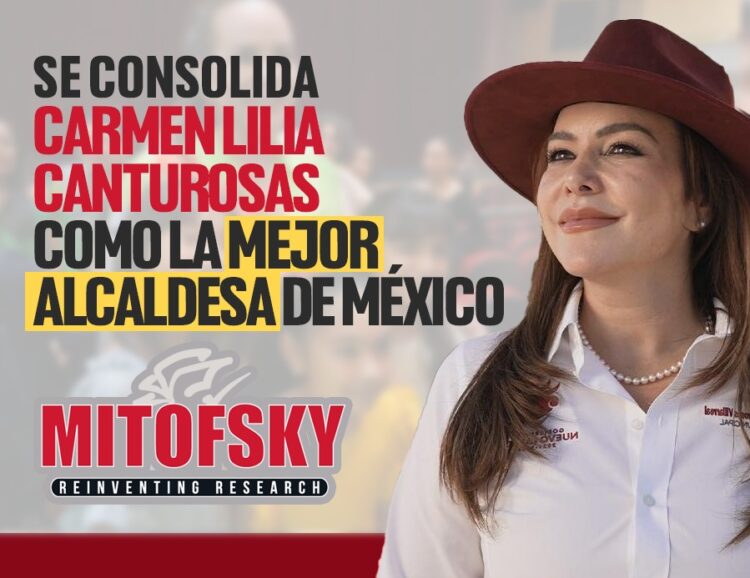 Carmen Lilia Canturosas, la alcaldesa mejor evaluada de México