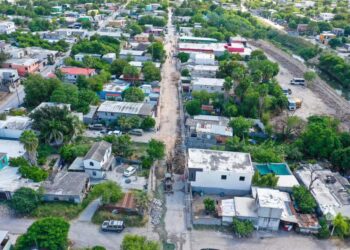 Rehabilita Gobierno de Carlos Peña Ortiz drenaje sanitario en La Presa con más 3.6 MDP